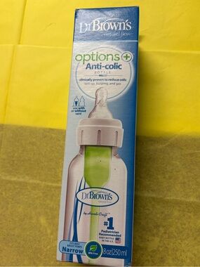 Dr browns Options+ Anti-Colic Baby Bottle in Green